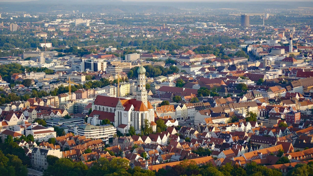 Stadtansicht Augsburg
