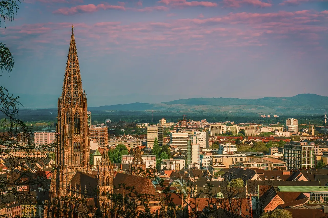 Stadtansicht Freiburg im Breisgau